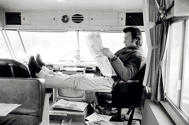 Clint Eastwood on Joe Kidd. 1972. ©TerryO'Neill