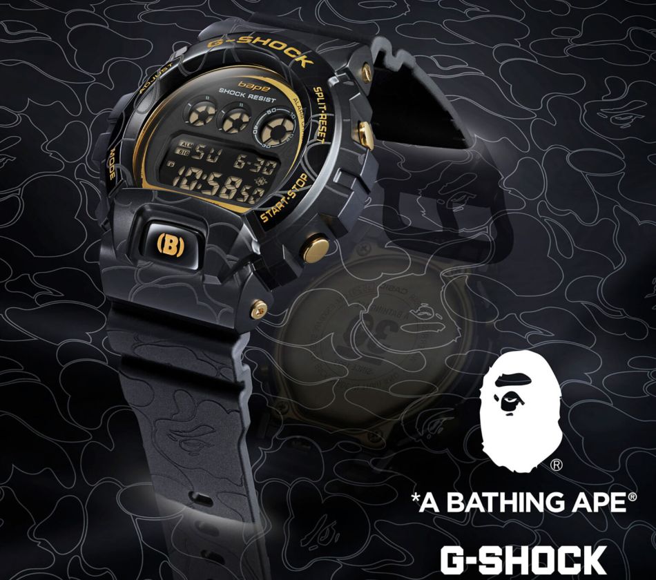 G-SHOCK x BAPE : une collab' évidente pour le 30ème anniversaire de BAPE ! G-SHOCK x BAPE : une collab' évidente pour le 30ème anniversaire de BAPE !