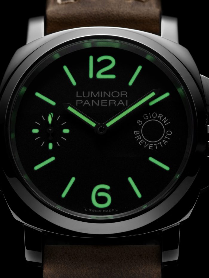 Panerai Luminor Marina 8 jours en acier 44 mm