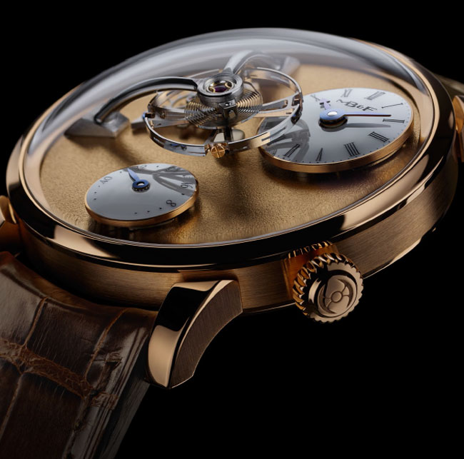 MB&F Legacy Machine 101 Frost : une montre un peu givrée MB&F Legacy Machine 101 Frost : une montre un peu givrée
