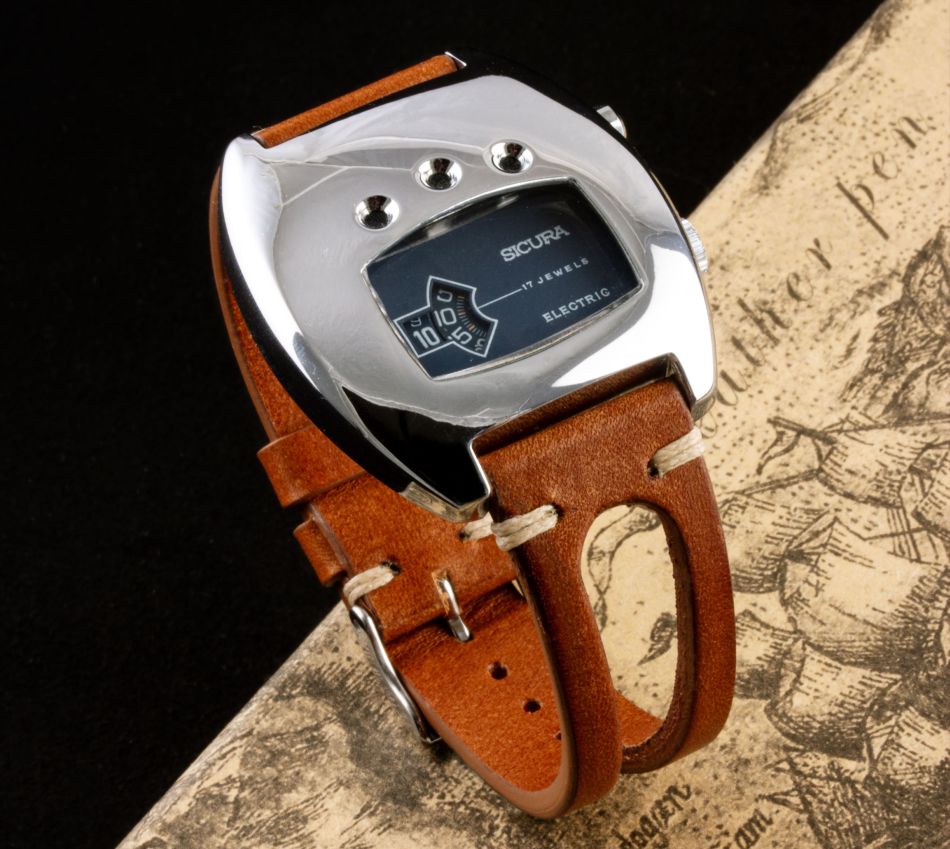 Le bracelet vintage "Sparta" en cuir vieilli de chez ABP Concept : radicalement différent