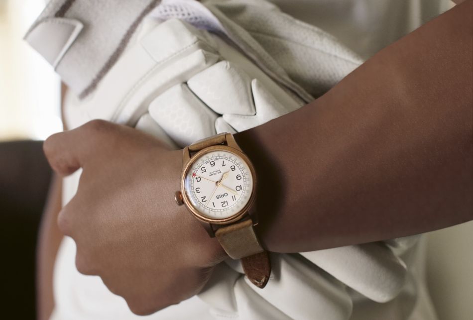 Oris Father Time Limited Edition : une Big Crown "bronzo" avec le Marylebone Cricket Club Oris Father Time Limited Edition : une Big Crown "bronzo" avec le Marylebone Cricket Club