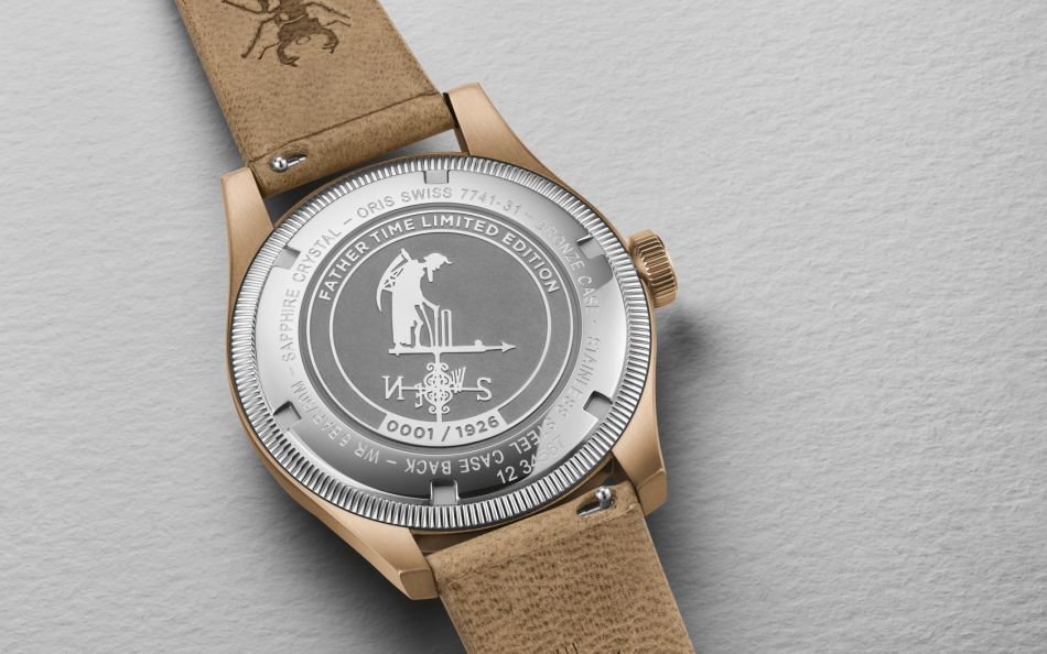 Oris Father Time Limited Edition : une Big Crown "bronzo" avec le Marylebone Cricket Club Oris Father Time Limited Edition : une Big Crown "bronzo" avec le Marylebone Cricket Club