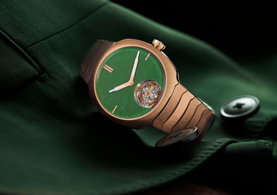 Moser Streamliner Tourbillon Wyoming Jade : du Far-West à Schaffhouse Moser Streamliner Tourbillon Wyoming Jade : du Far-West à Schaffhouse