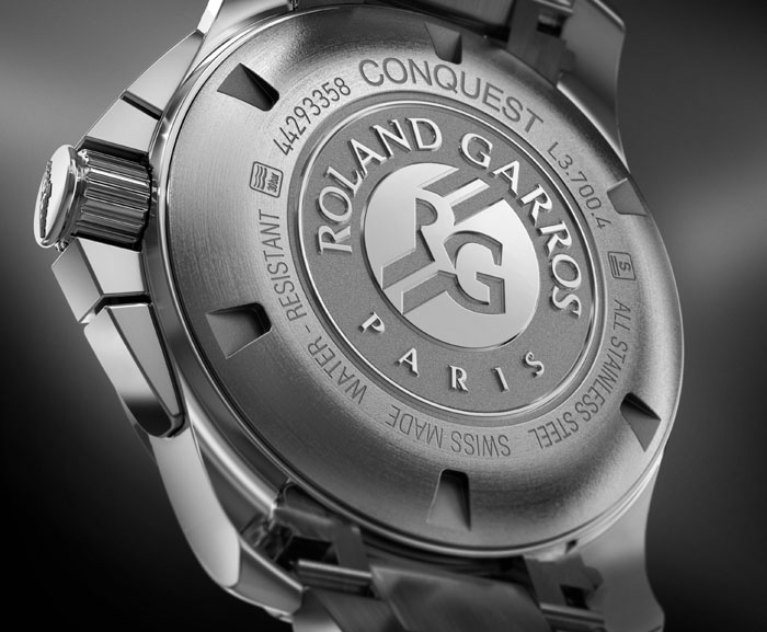 Longines Conquest 1/100th Roland Garros