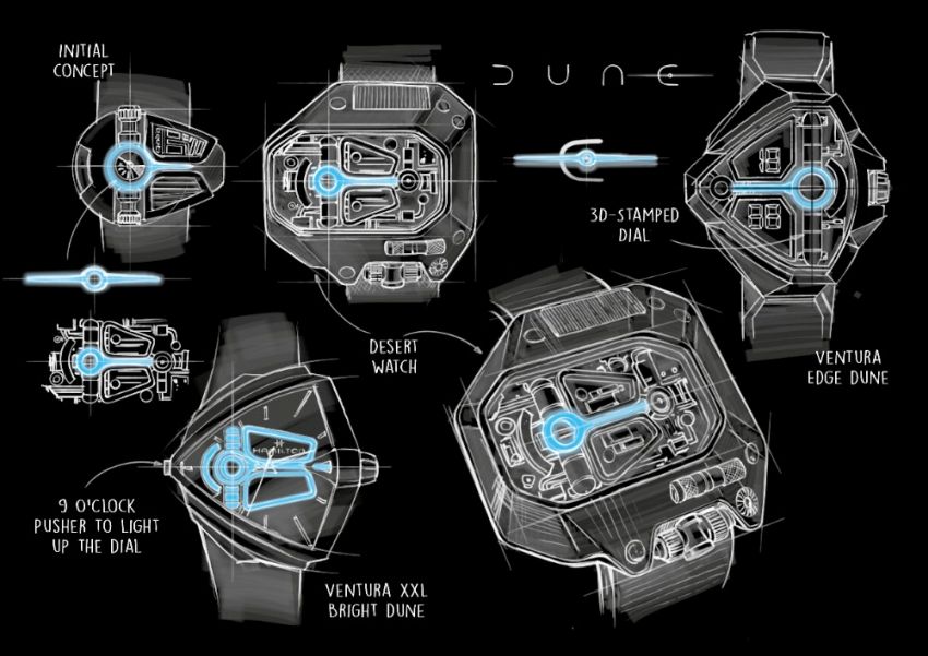 Dune : Hamilton imagine une "montre d'un autre monde"