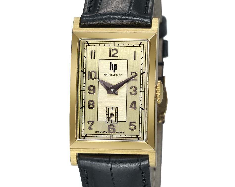 LIP T18 Original : le grand retour de l'une des montres les plus mythiques en format rectangle ! 