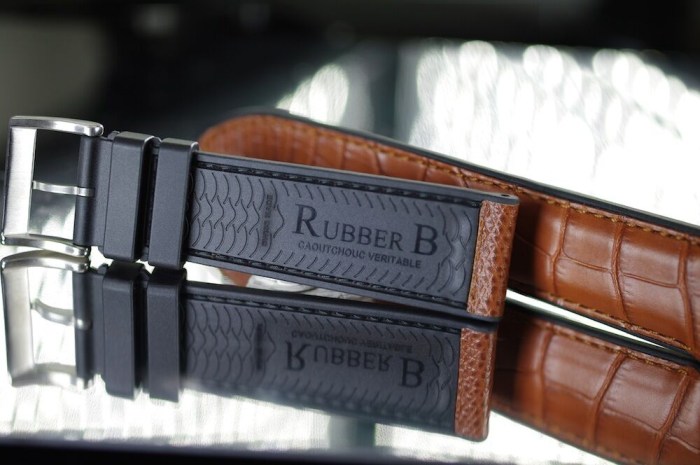 RubberB Structure Series : quand le caoutchouc se pare de cuir...