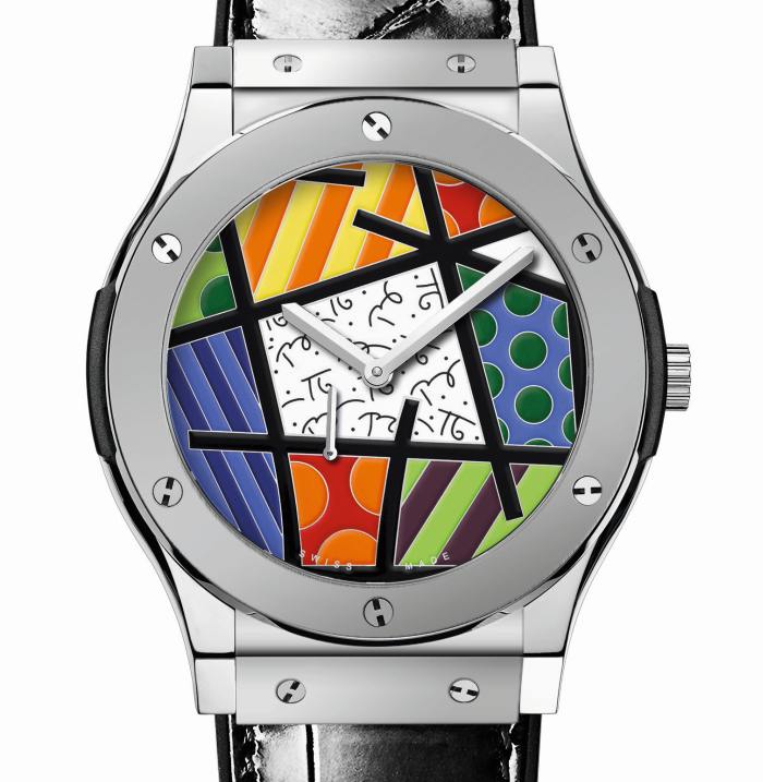 Hublot Classic Fusion Enamel Britto : arts et métiers