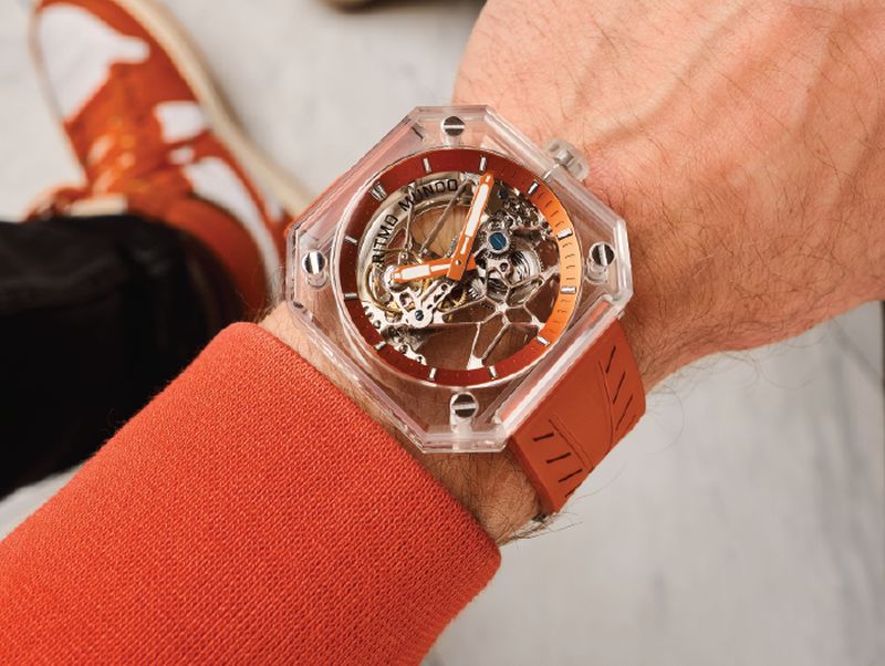 Ritmo Mundo Pegasus : un boitier tout en transparence dans l'entrée de gamme Ritmo Mundo Pegasus : un boitier tout en transparence dans l'entrée de gamme