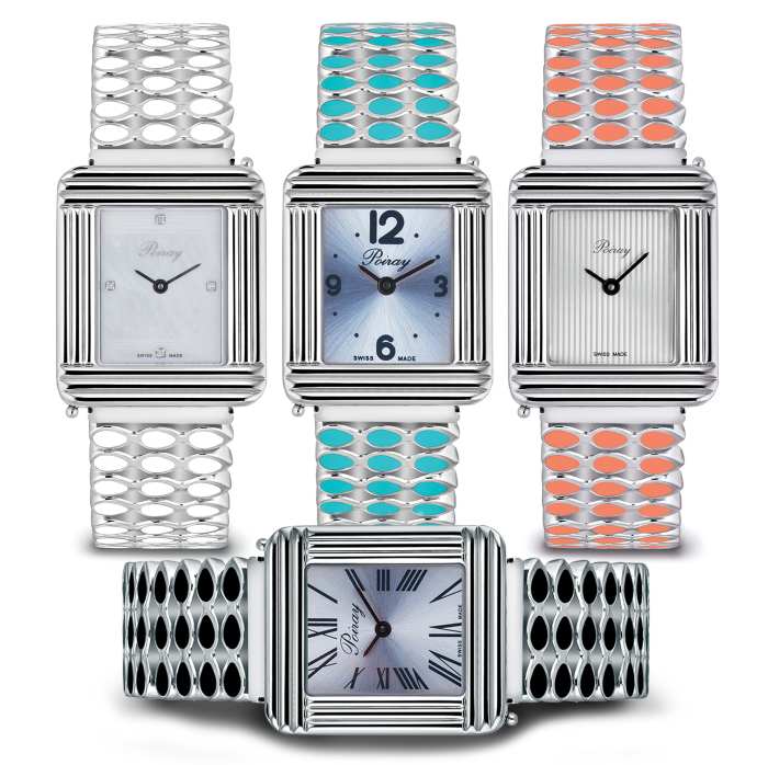 Poiray : lancement du premier bracelet de montre en acier coloré