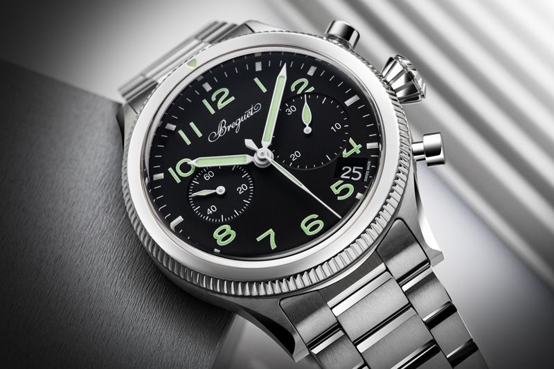 Breguet : un bracelet en acier disponible pour sa Type XX relancée l'an passé Breguet : un bracelet en acier disponible pour sa Type XX relancée l'an passé