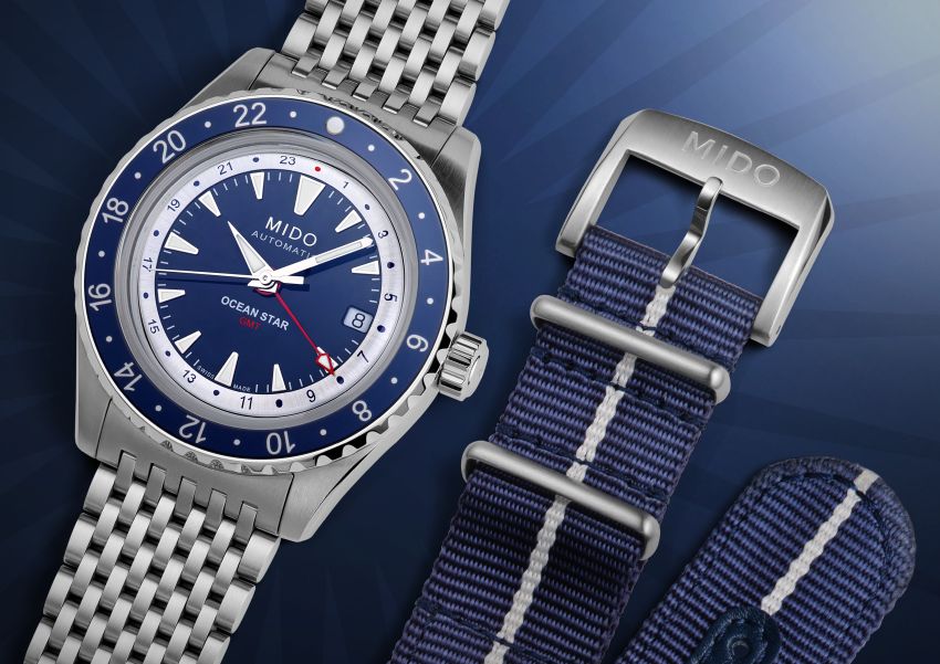 Mido Ocean Star GMT : une bien belle voyageuse