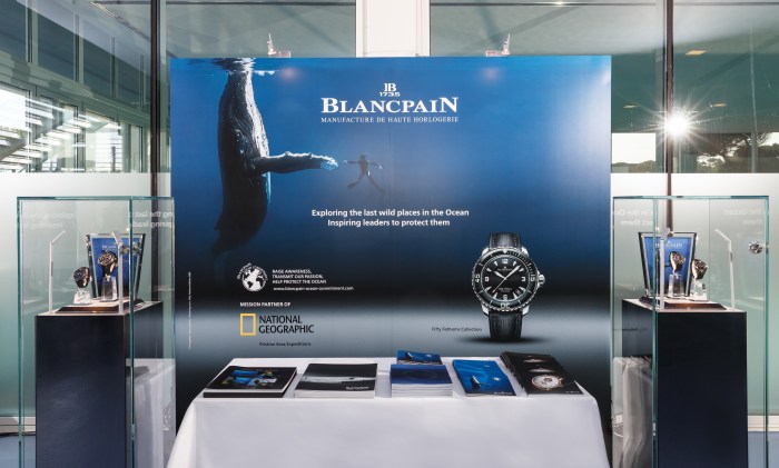 Cascais : Blancpain au World Ocean Summit