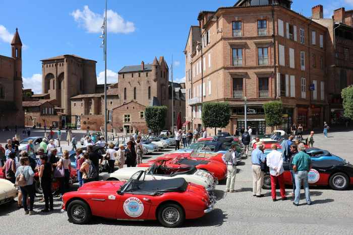 Rallye Occitania : le club Healey roule aux couleurs de Frédérique Constant