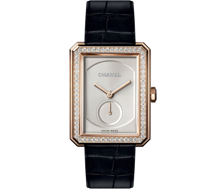 Chanel Boy.Friend or beige et diamants Chanel Boy.Friend or beige et diamants