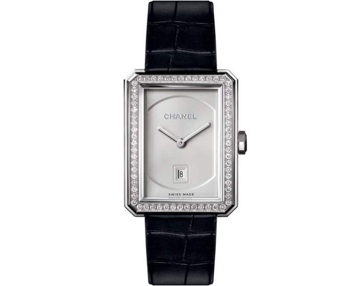 Chanel Boy.Friend or gris et diamants Chanel Boy.Friend or gris et diamants