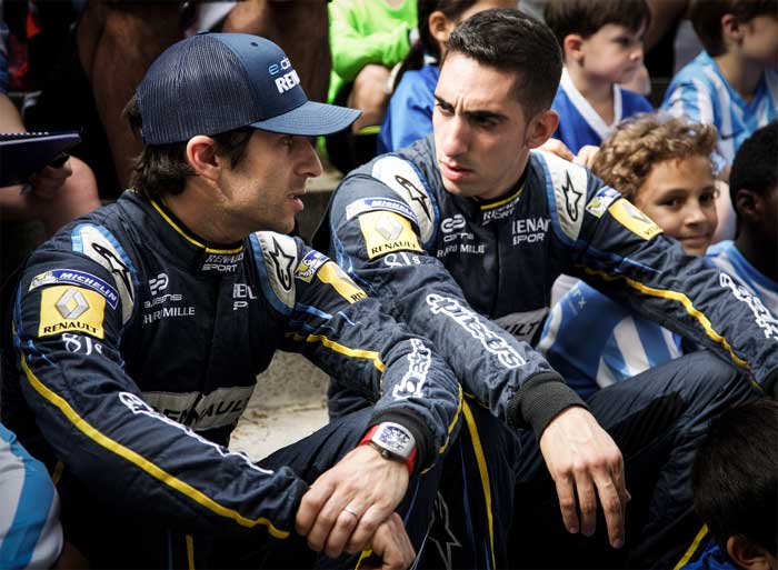 Nicolas Prost et Sébastien Buemi