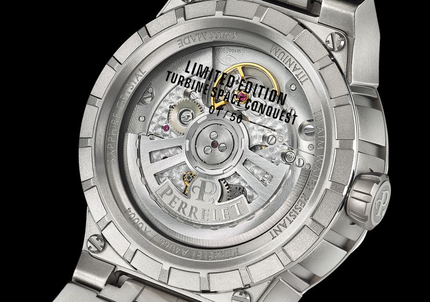 Perrelet Turbine Space Conquest : une exclu' américaine en hommage à l'espace Perrelet Turbine Space Conquest : une exclu' américaine en hommage à l'espace