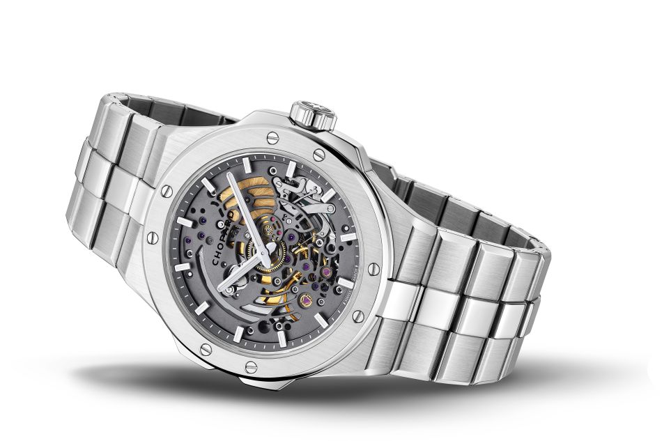 Chopard Alpine Eagle 41 XP TT: titanium and skeleton