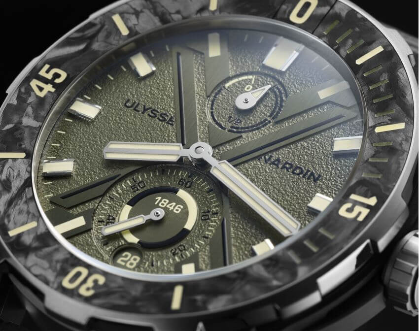 Ulysse Nardin : Diver Net, une plongeuse à l'esprit très martial