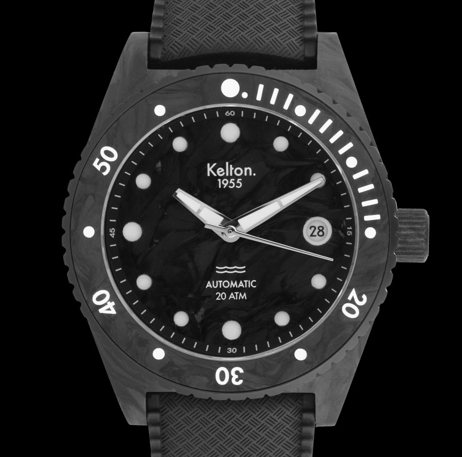 1955 Kelton : une édition limitée avec boitier en carbone forgé !