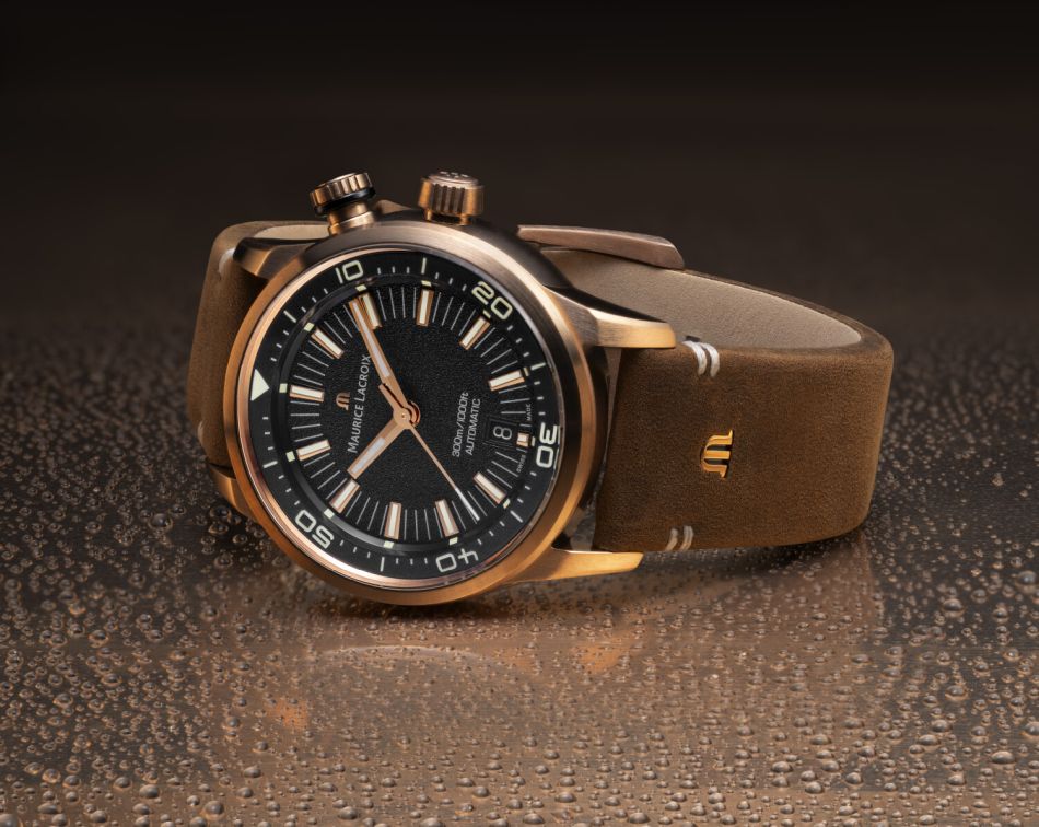 Maurice Lacroix Pontos S Diver : deux nouvelles versions en bronze ou DLC noir