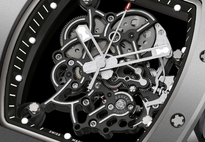 Richard Mille RM 055 Bubba Watson All Grey Boutique Edition : fifty shades of grey