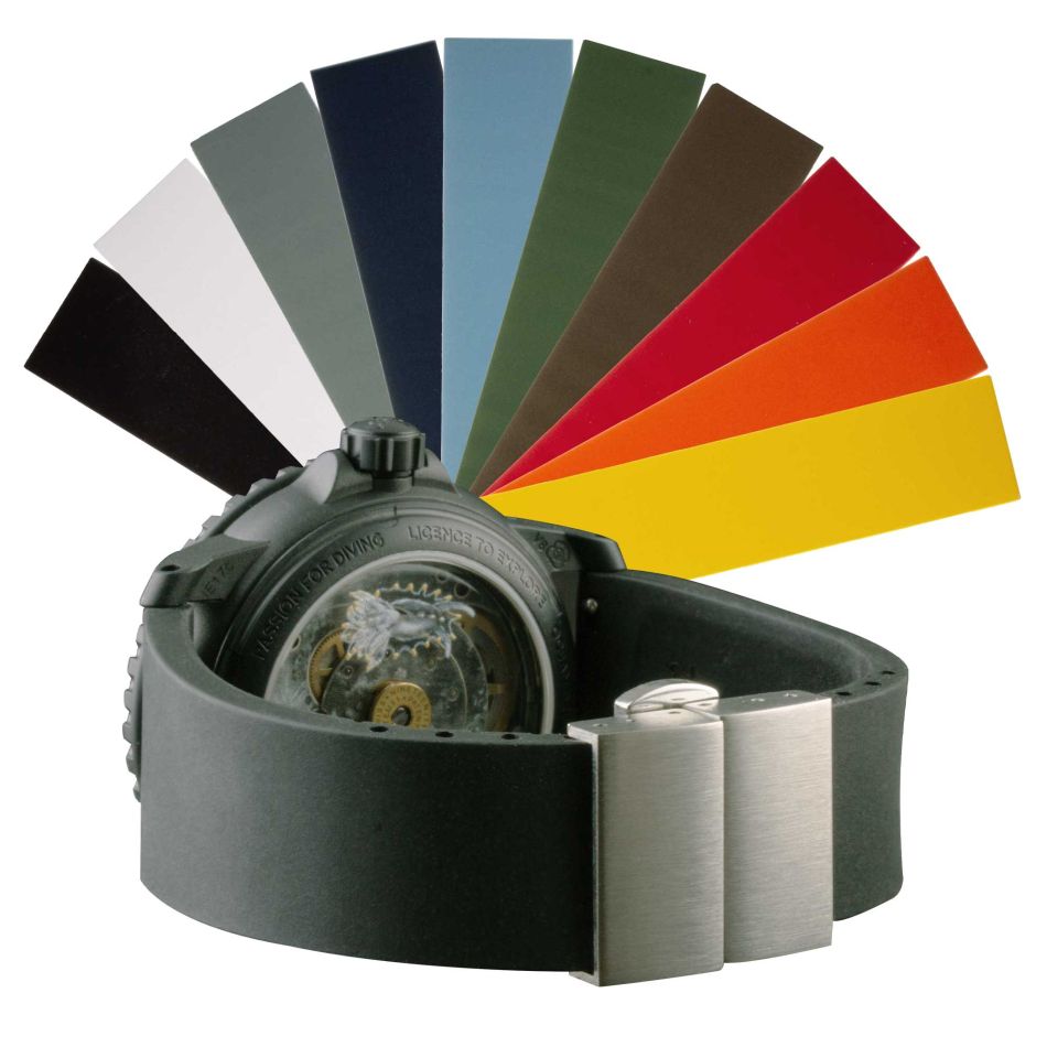 Le bracelet-montre en caoutchouc ajustable "Easy Fit" de chez ABP Concept Le bracelet-montre en caoutchouc ajustable "Easy Fit" de chez ABP Concept