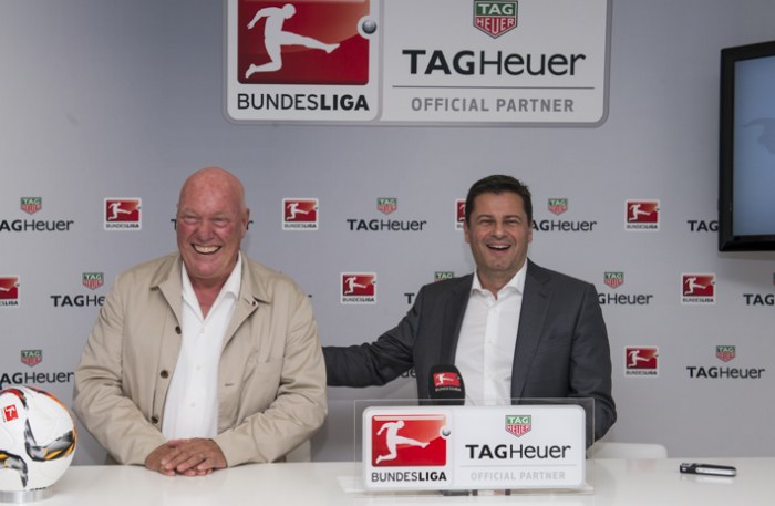 TAG Heuer : chronométreur officiel de la Bundesliga TAG Heuer : chronométreur officiel de la Bundesliga