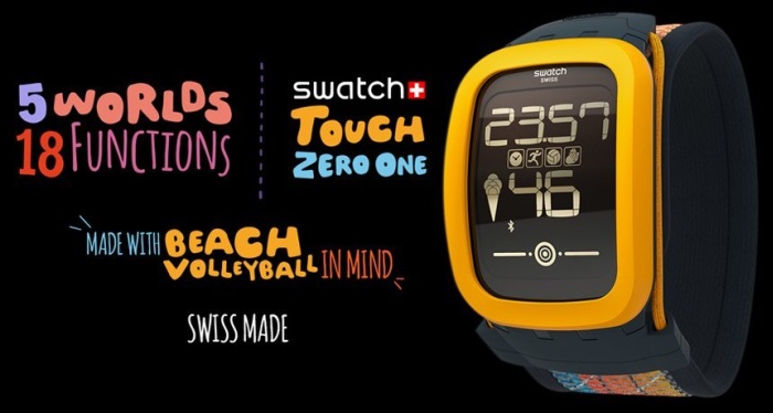 Swatch Touch Zero One : première Swatch autonome... Swatch Touch Zero One : première Swatch autonome...