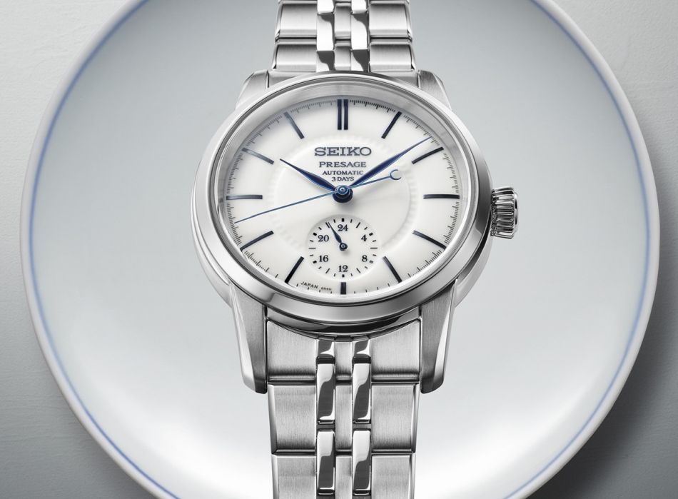 Seiko Presage Craftsmanship : toute la pureté d'un cadran blanc en porcelaine d'Arita
