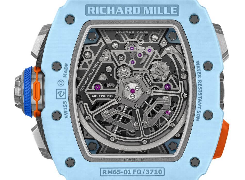 Richard Mille RM 65-01 : tout simplement le chrono le plus compliqué de chez RM !