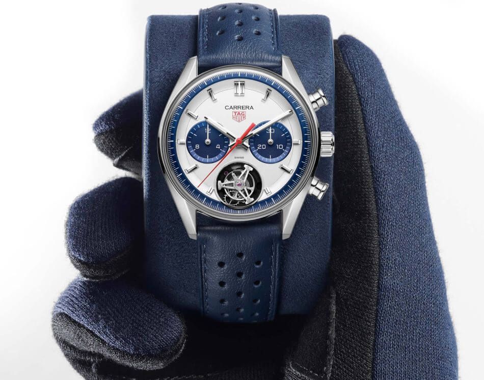 TAG Heuer Carrera Chronograph Tourbillon : édition limitée européenne TAG Heuer Carrera Chronograph Tourbillon : édition limitée européenne