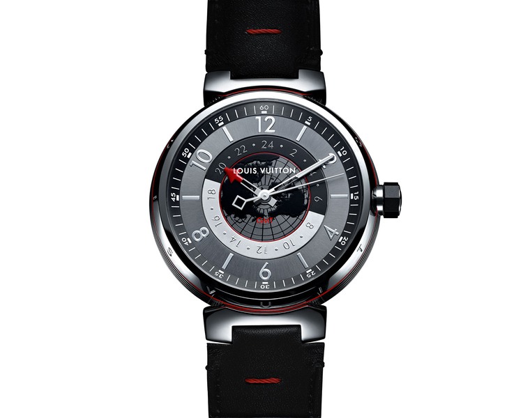 Louis Vuitton Tambour Graphite GMT