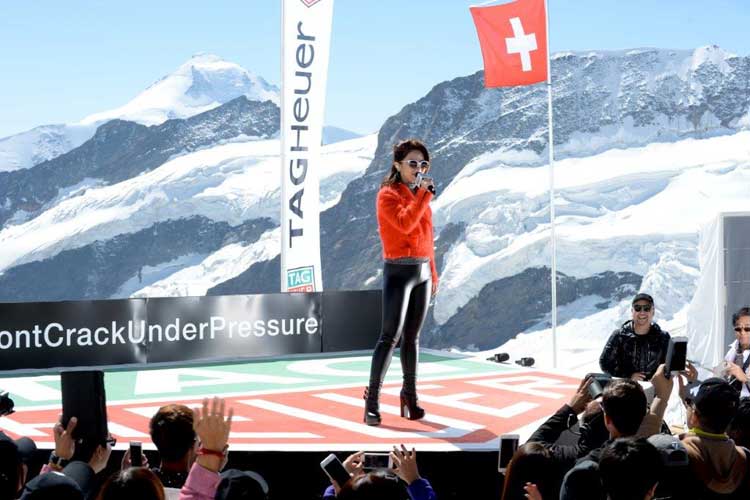 TAG Heuer : let's rock on the top of Europe !