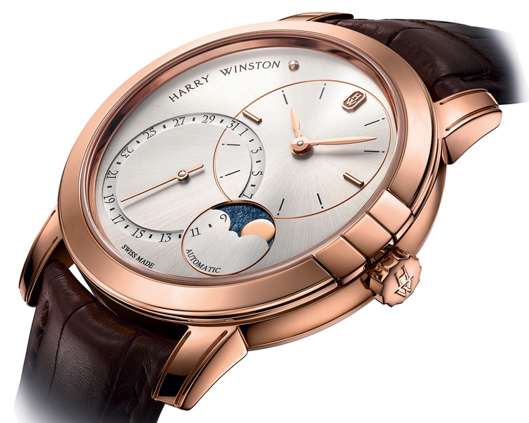 Harry Winston Midnight Date Moonphase Automatic 42 mm