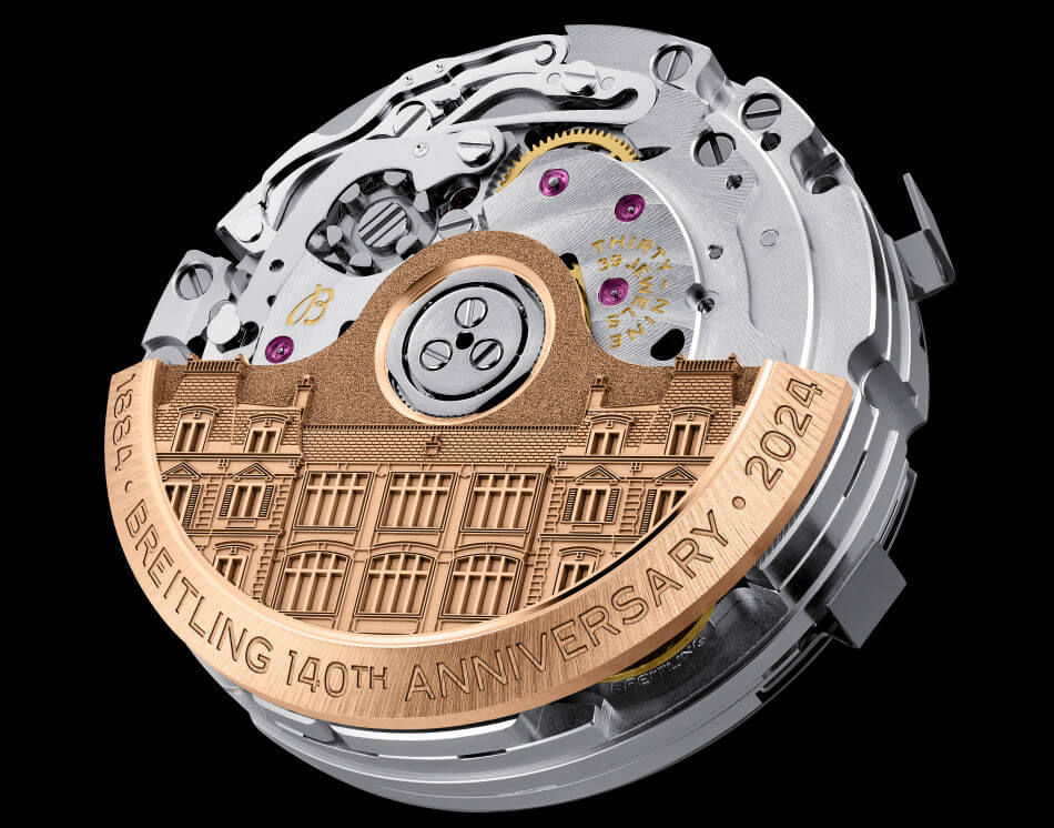 Breitling Navitimer B19 Chronograph 43 Perpetual Calendar 140th Anniversary : somptueuse et technique Breitling Navitimer B19 Chronograph 43 Perpetual Calendar 140th Anniversary : somptueuse et technique