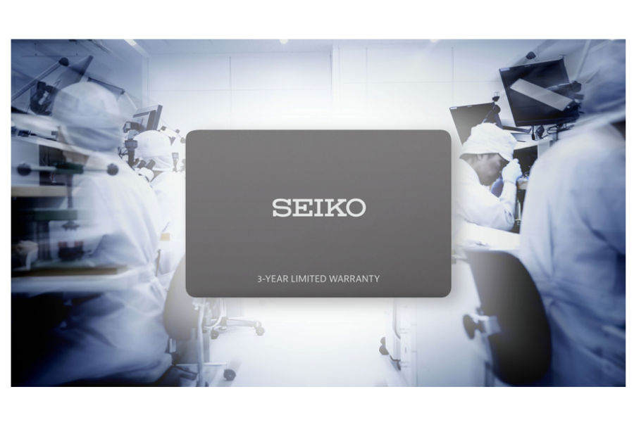 Seiko : sa garantie mondiale étendue à trois ans Seiko : sa garantie mondiale étendue à trois ans