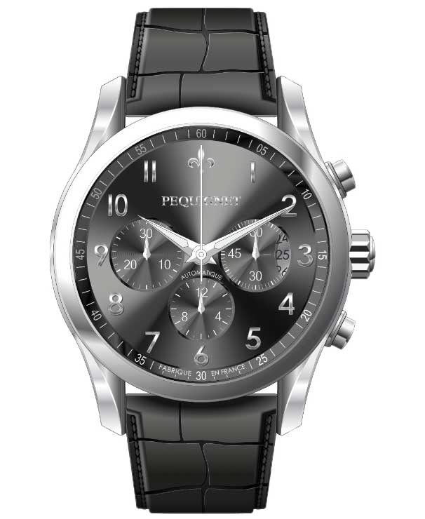 Pequignet Chronographe Elegance : beau chrono