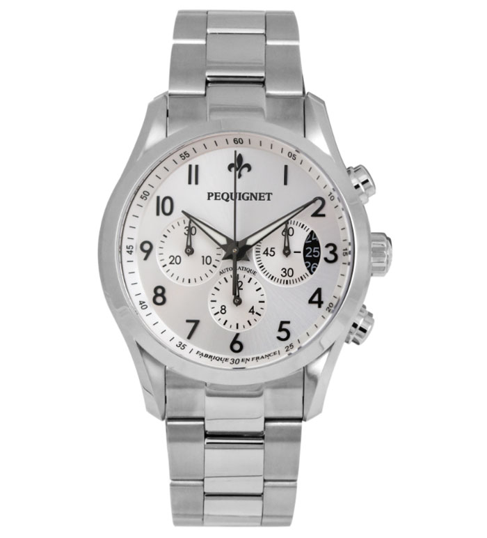 Pequignet Chronographe Elegance : beau chrono Pequignet Chronographe Elegance : beau chrono