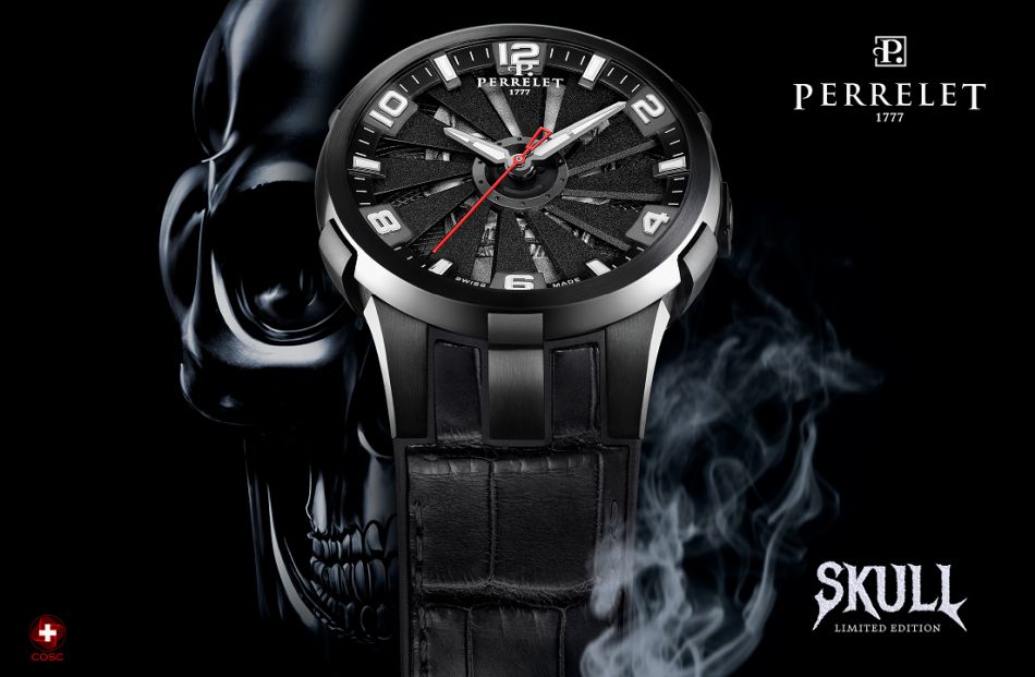 Perrelet Turbine Skull : memento mori Perrelet Turbine Skull : memento mori