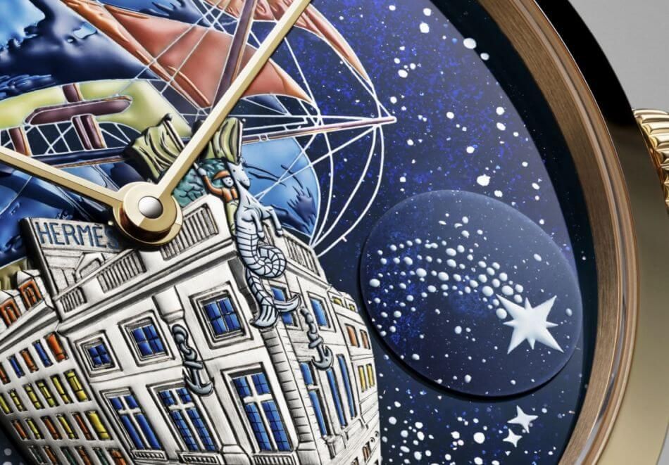 Slim d'Hermès Flagship : un cadran dédié à une adresse mythique Slim d'Hermès Flagship : un cadran dédié à une adresse mythique