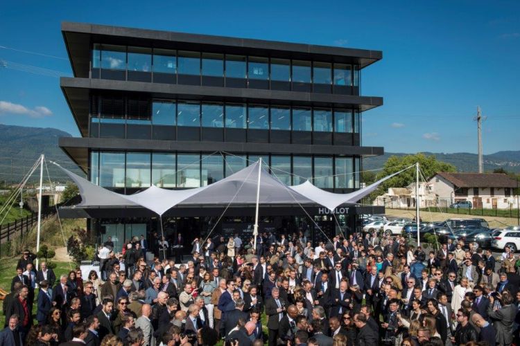 Hublot : inauguration d'une nouvelle manufacture à Nyon