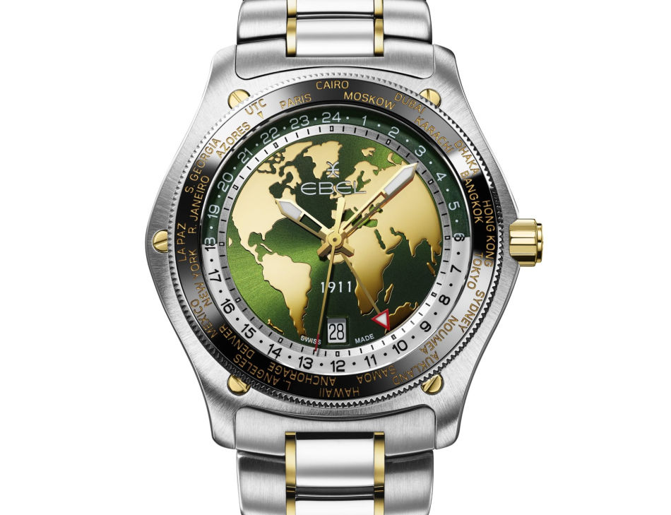 Ebel 1911 Globe : le retour d'une grande voyageuse Ebel 1911 Globe : le retour d'une grande voyageuse