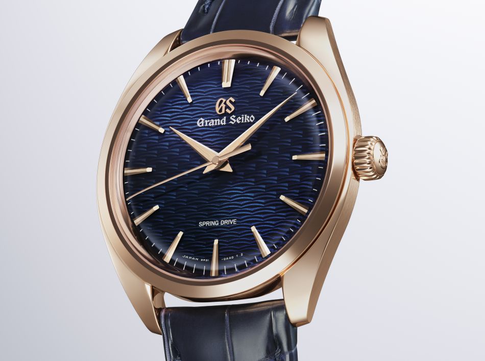 Grand Seiko exclusivité Europe : l'étang japonais pour inspiration (modèle en or rose) Grand Seiko exclusivité Europe : l'étang japonais pour inspiration (modèle en or rose)