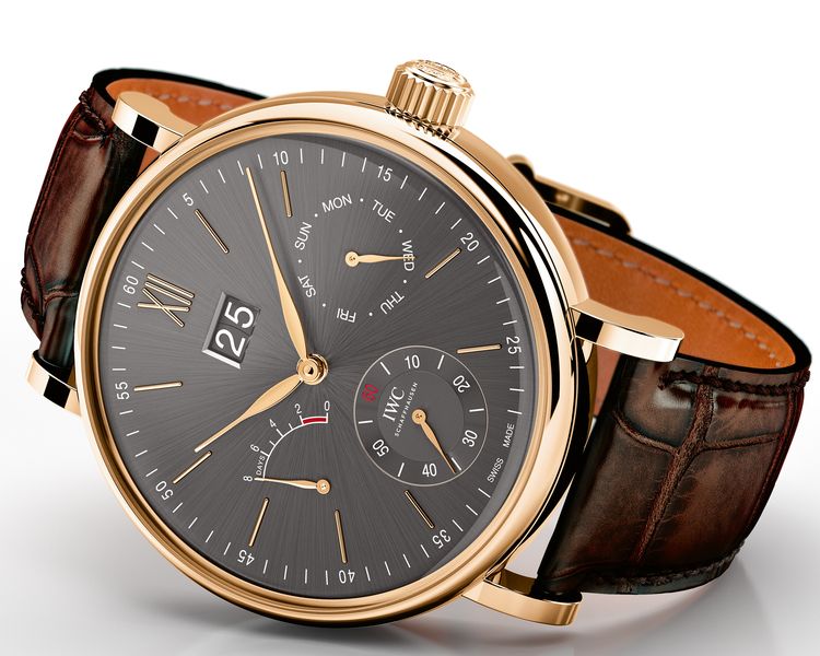 IWC Portofino Remontage manuel Day & Date