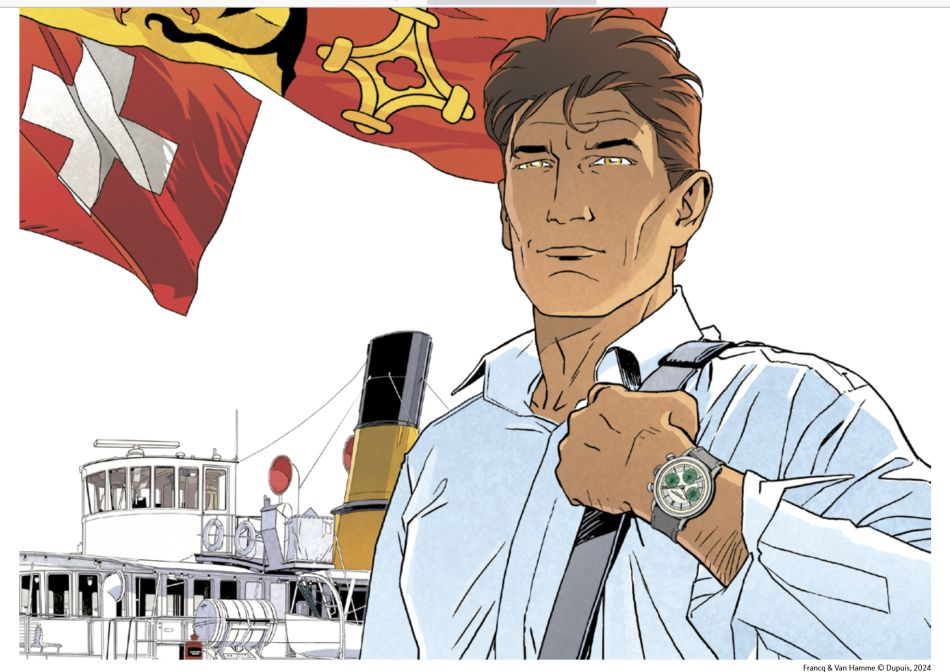 Raymond Weil x Largo Winch : un chrono Millésime aux compteurs "vert dollar" ! Raymond Weil x Largo Winch : un chrono Millésime aux compteurs "vert dollar" !