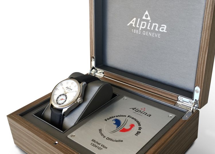 Alpina : montre officielle de la Fédération Française de Ski