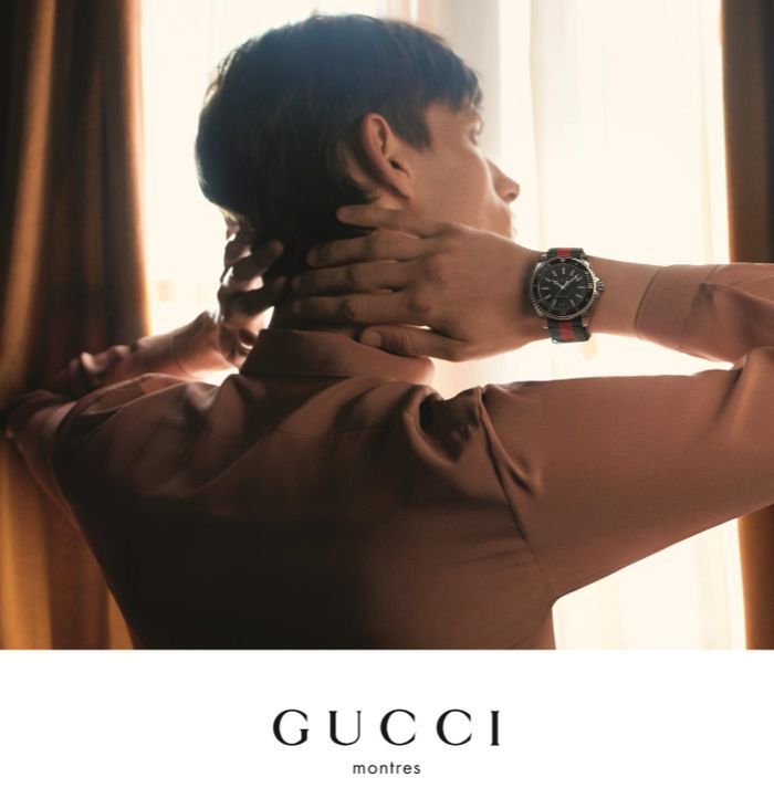 Gucci : nouvelle campagne montres et joaillerie